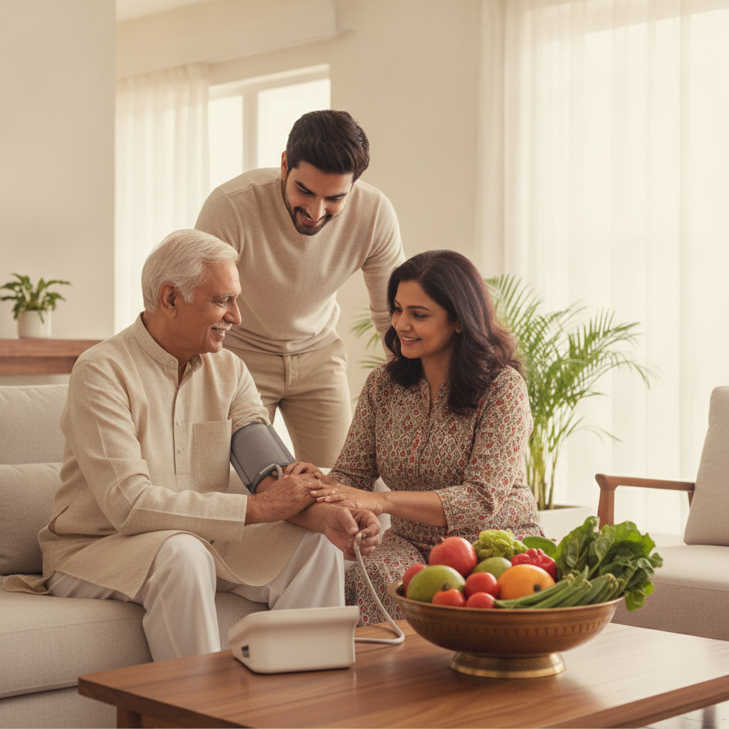 Managing High BP in India: Diet, Lifestyle & Home Monitoring Guide