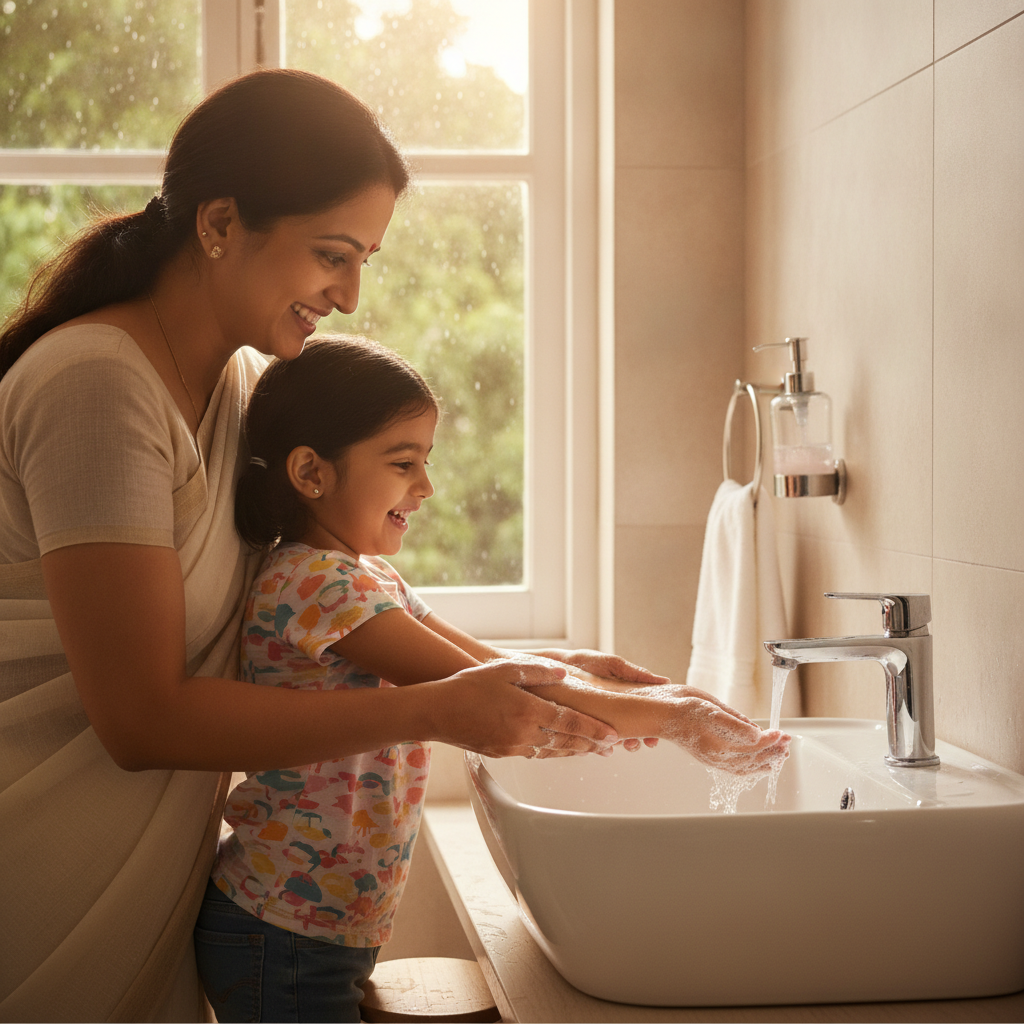 Monsoon Health for Kids India: Preventing Illnesses Safely